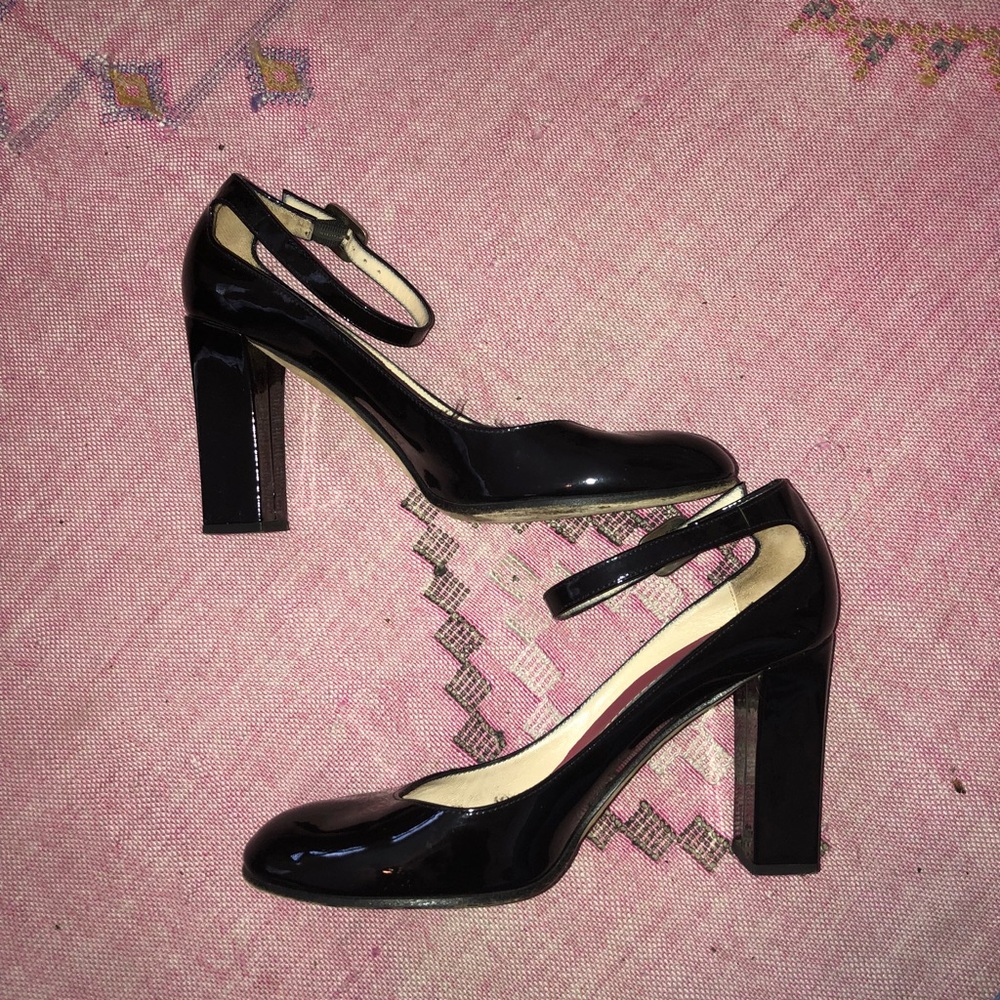 Kate Spade Black patent leather Mary Jane pumps 8